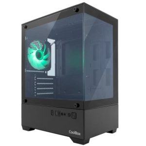 Caixa Coolbox GM200 ARGB Vision Lite – Preto