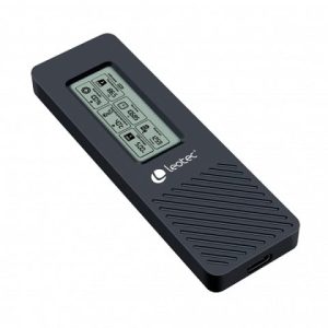 Caixa disco Leotec M.2 NVME c/LCD – LEM2EXT01