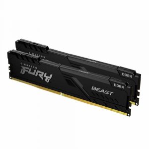 Memória DDR4 16GB (2x8GB) 3200MHz CL16 Kingston HyperX FURY Beast Black