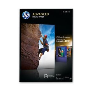 Papel HP Photo Advance Gloss 13x18cm – Q8696A 25 Folhas