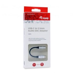 Adaptador Equip USB-C Para jack audio 3.5mm – 133474