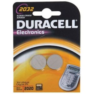 Pilhas Duracell CR2032 3V Lithium ( Pack2 )