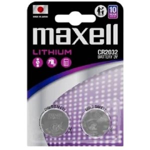Pilhas Maxell CR2032 3V Lithium ( Pack2 )