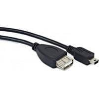 Cabo USB 2.0 / Mini BM OTG M/F  0.15m