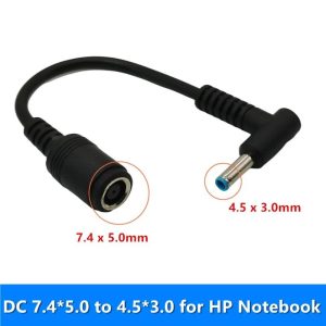 Adaptador HP DC (F) 7.4×5.0mm Para (M) 4.5×3.0mm