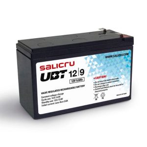 Bateria UPS AGM 12V 9mAh Salicru UBT para Carros Elétricos