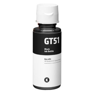 Bote Tinta HP GT51 90ml BK