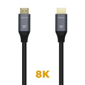 Cabo HDMI V2.1 Ultra 8K 60Hz 48Gbps – A/M-A/M – 1.5Mts Aisens