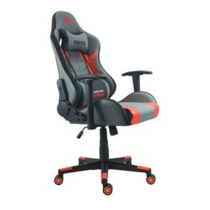 Cadeira Gaming Phoenix Cinza/Vermelha Cromad