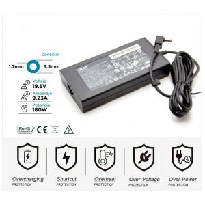 Carregador Comp. Acer 180W (19V/9.23A/5.5×1.7mm)