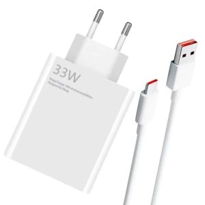 Carregador Charging USB-A 33W + Cabo Xiaomi
