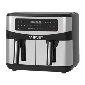 Fritadeira Dupla Air Fryer (Sem Óleo) 9Lts 2600W – Muvip