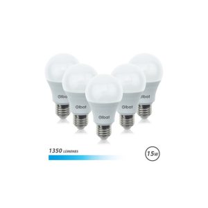 Lâmpadas Led A60 15W 1350LM E27 Luz Fria Pack-5 ELBAT