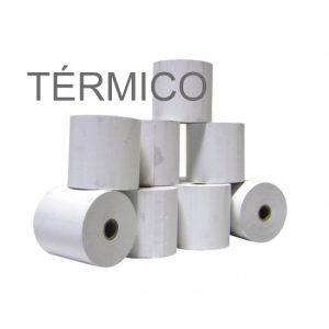 Rolo Papel Térmico 80x40x11mm – Pack 10